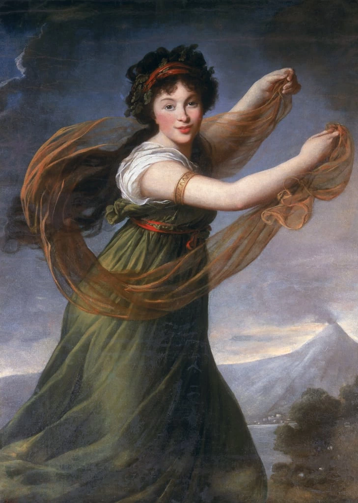 Élisabeth Ritratto di pelagia Sapiezyna, 1794 - Royal Castle, Warsaw